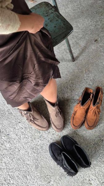 Hovedbilde FRINGE Boots Sort 