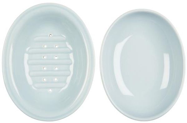 Hovedbilde SÅPESKÅL Dobbel Lysblå