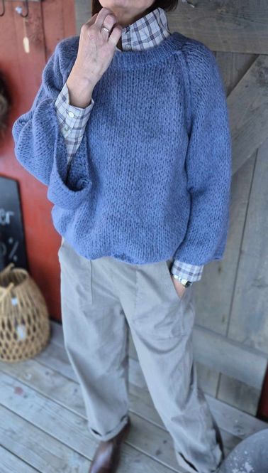 Hovedbilde LE DUNE Genser Denim