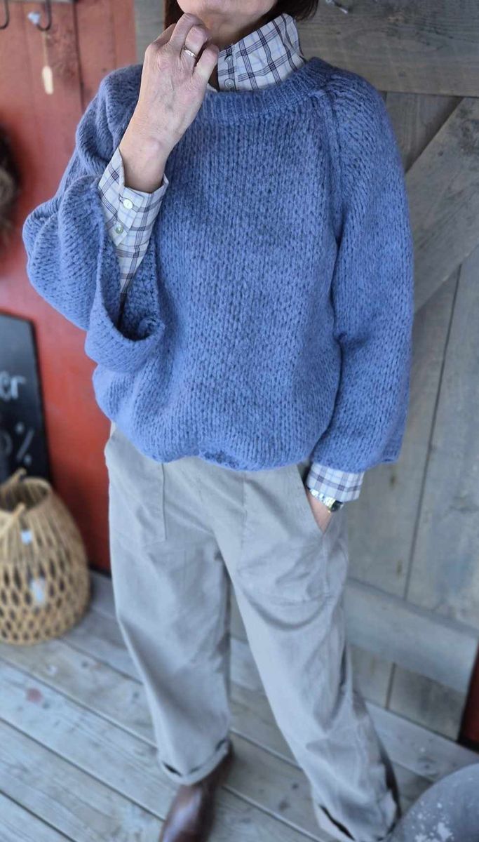 LE DUNE Genser Denim