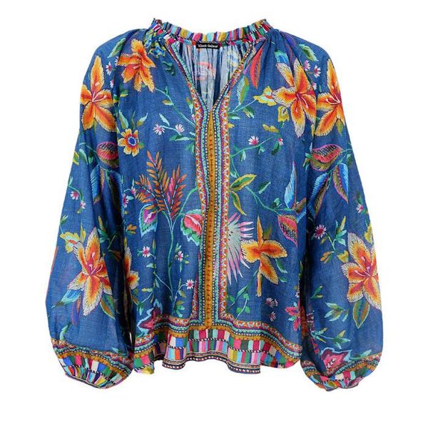 Hovedbilde CART Bluse Denim Blue