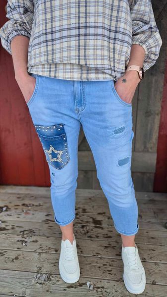 Hovedbilde STAR Jeans m Patch