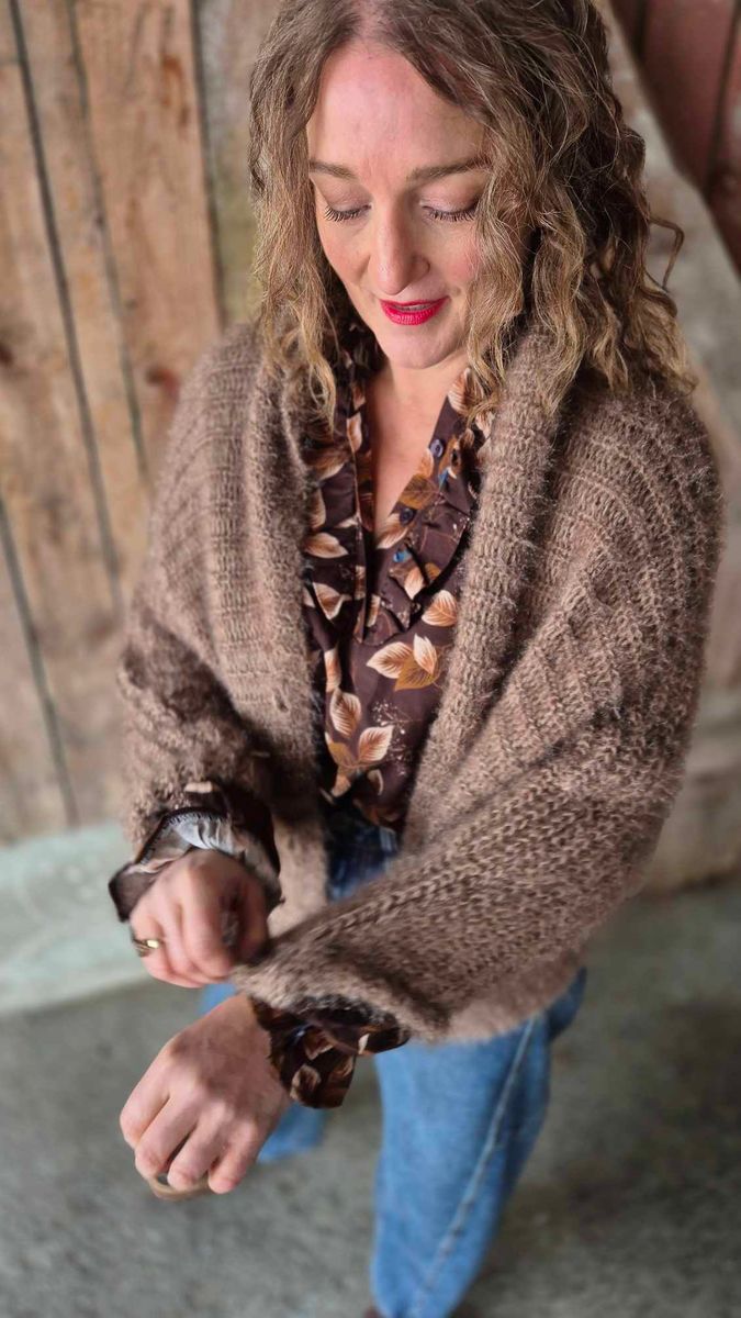 JOCELINE Bluse Marron