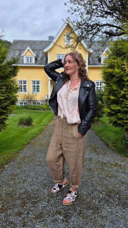  BOHO Bluse Rosa
