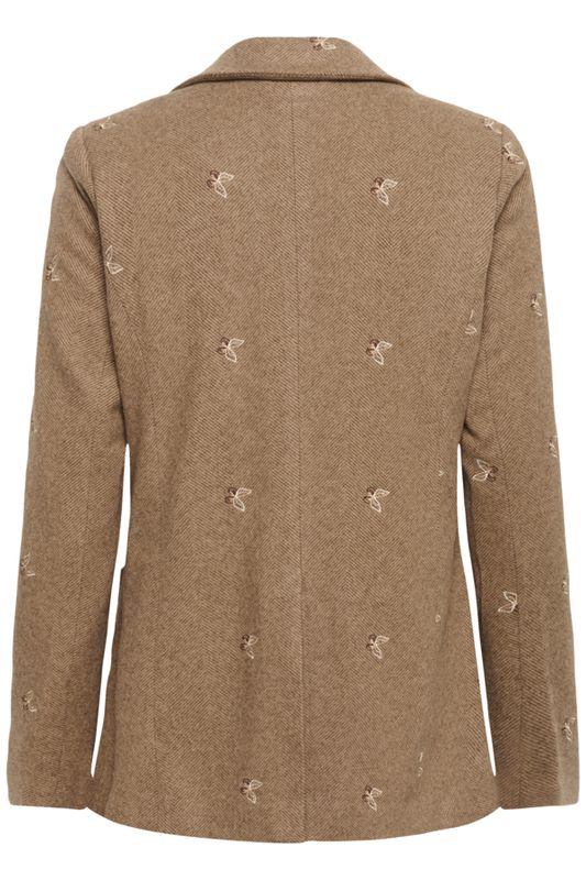 HERNING Blazer Beige/Brown