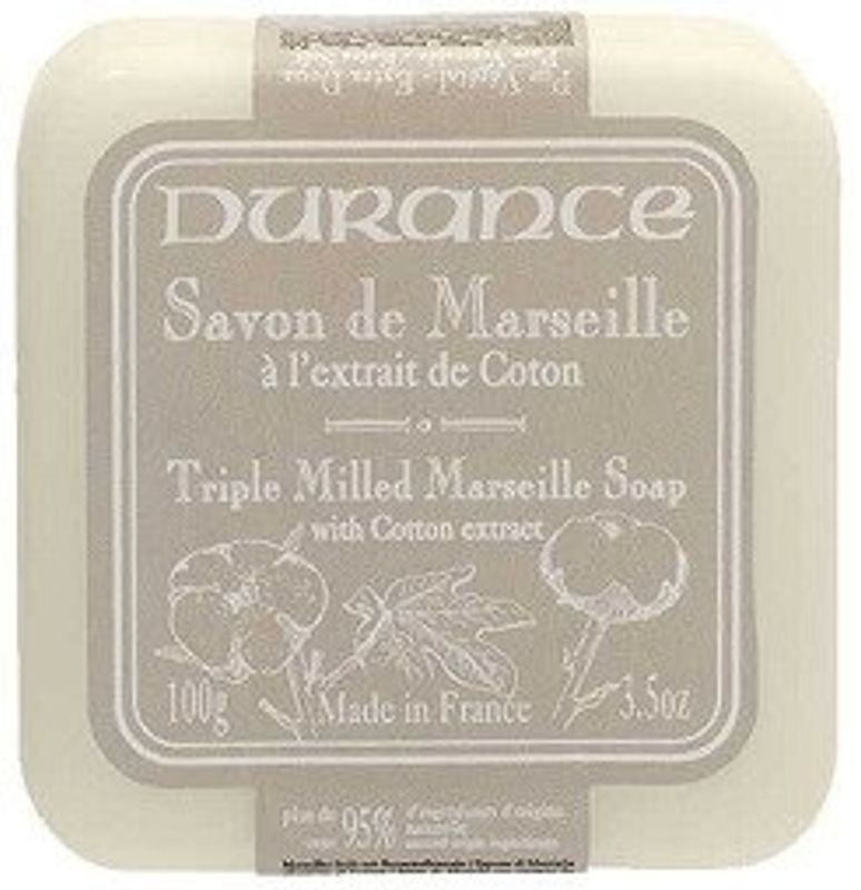 DURANCE Såpestykke Cotton 100g