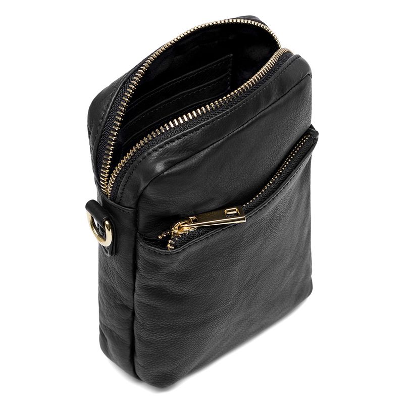 MOBILBAG Skinn Sort 1