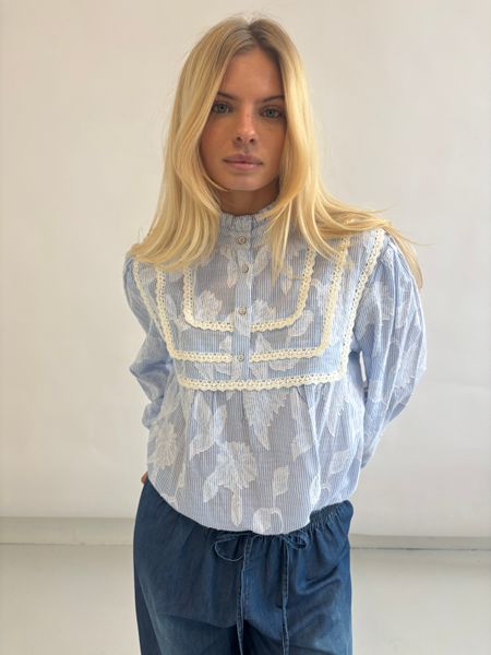 Hovedbilde ISABELLA Bluse Blue Stripe