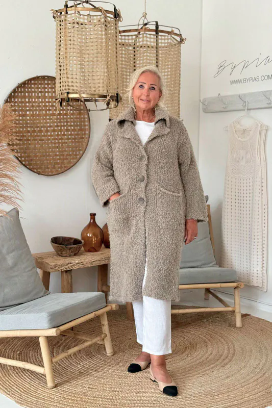 COZY Cardigan Beige