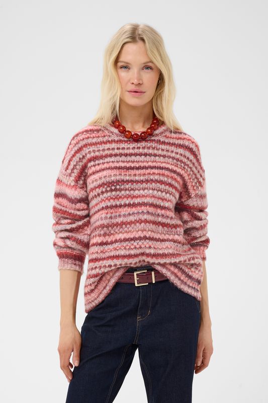 HAZEL Pullover Multi Red