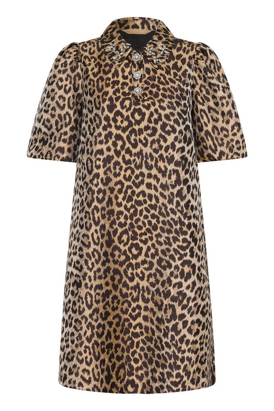 CAROL Muxi Kjole Leopard
