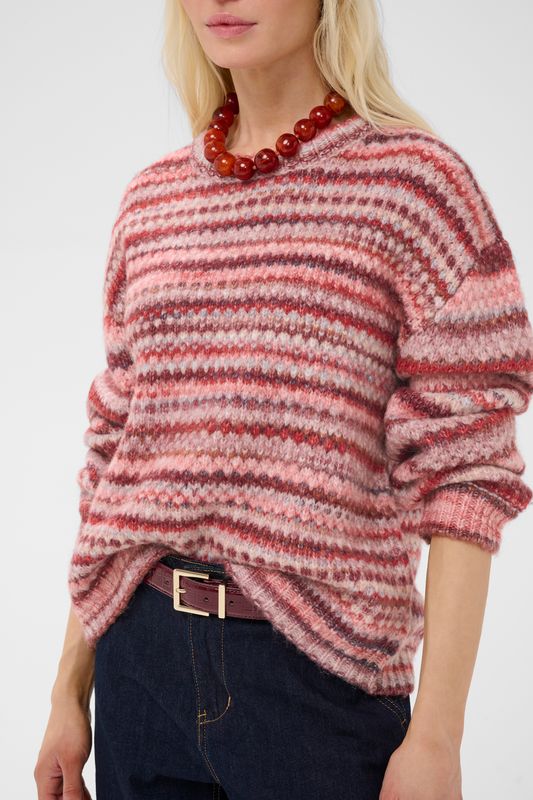 HAZEL Pullover Multi Red