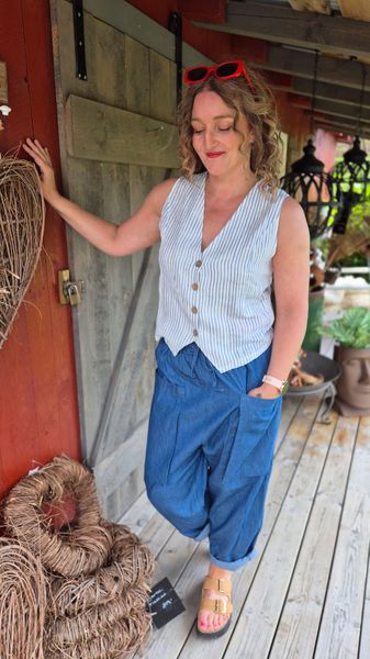 Hovedbilde JENNY Bukse Jeansblå