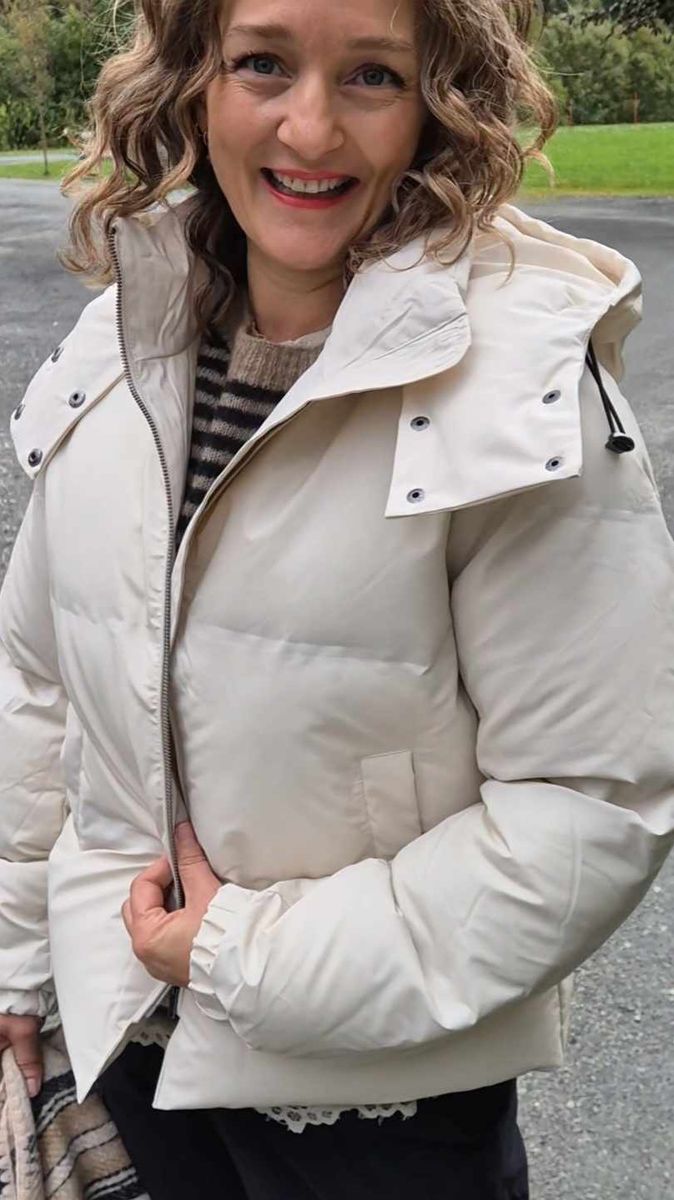 CELINDA Jakke Whitecap