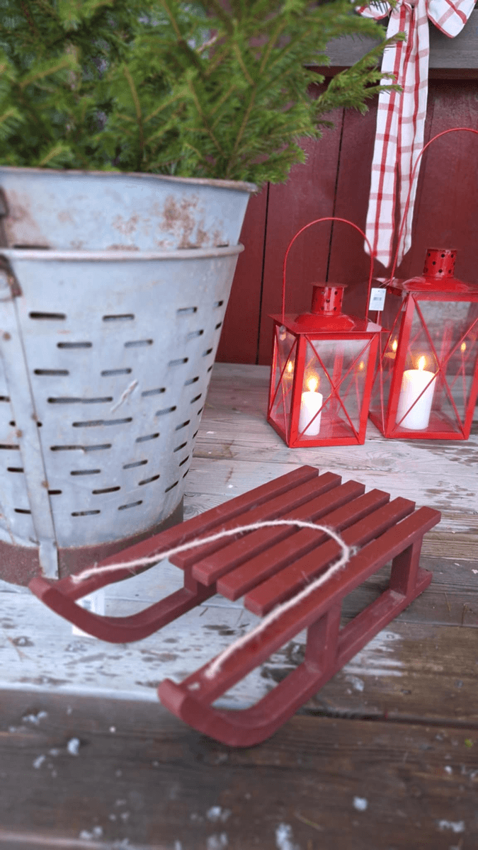 SLEDE Vintage Dekor Cherry