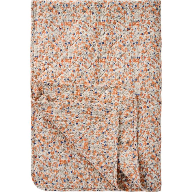 Hovedbilde QUILT Orange og Blå Blomster22
