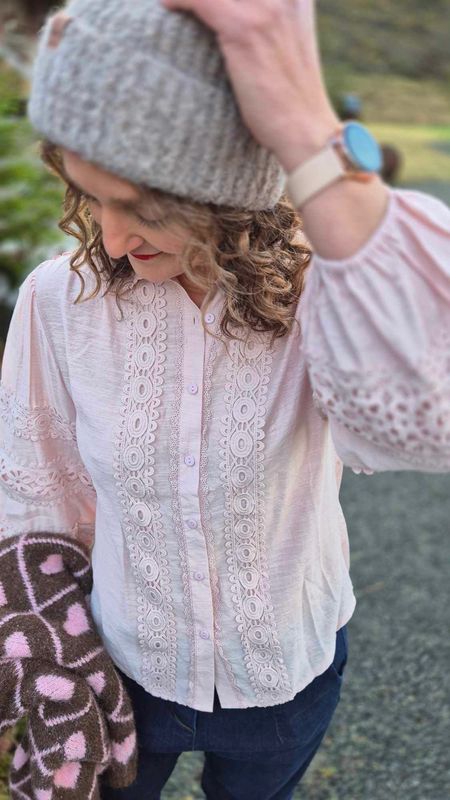 TONE Bluse Lace 