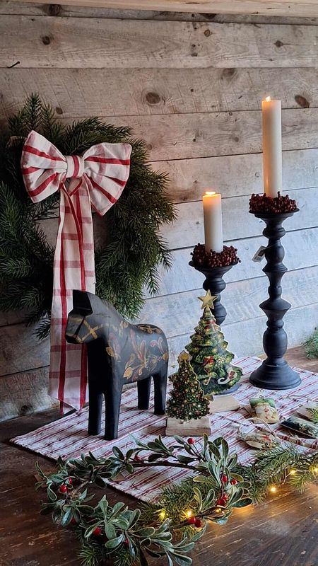 EMALJERT Julepynt Nostalgi Juletre Stående 