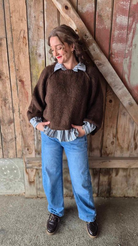 MOWITA Barrel Jeans Light Blue