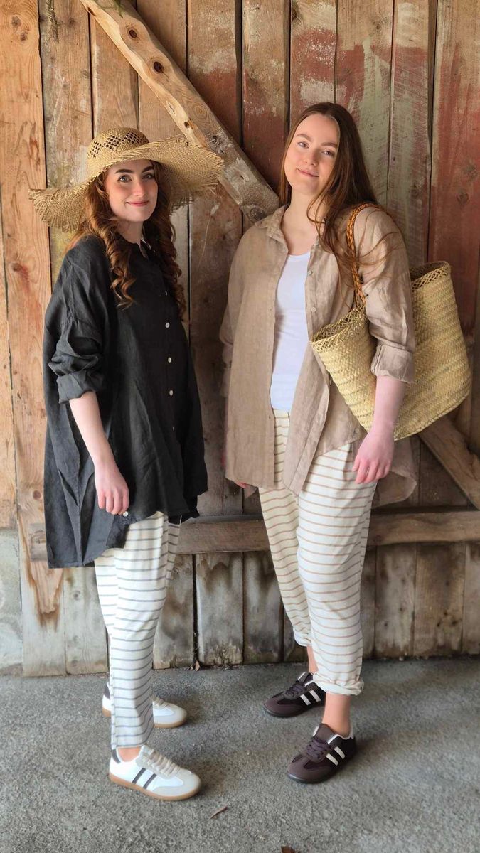 LOVELY Oversized Linskjorte Casmere