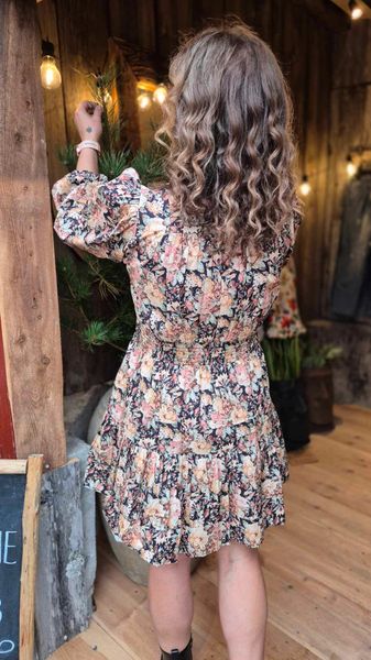 Hovedbilde VICKY Kjole Soft Botanic