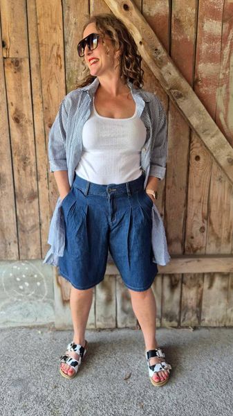 Hovedbilde STRIP Linskjorte med Striper