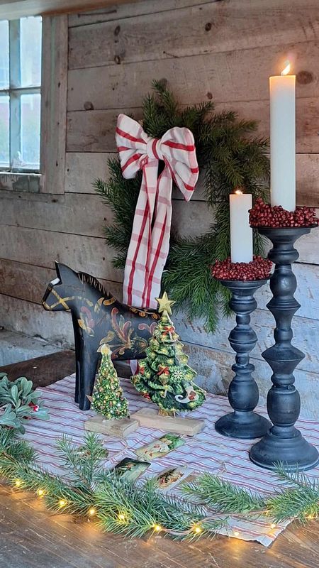 EMALJERT Julepynt Nostalgi Juletre Stående 