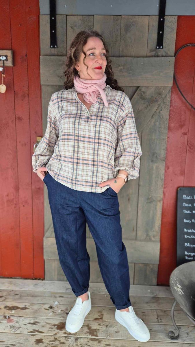 DENICE Barrel Bukse Denim