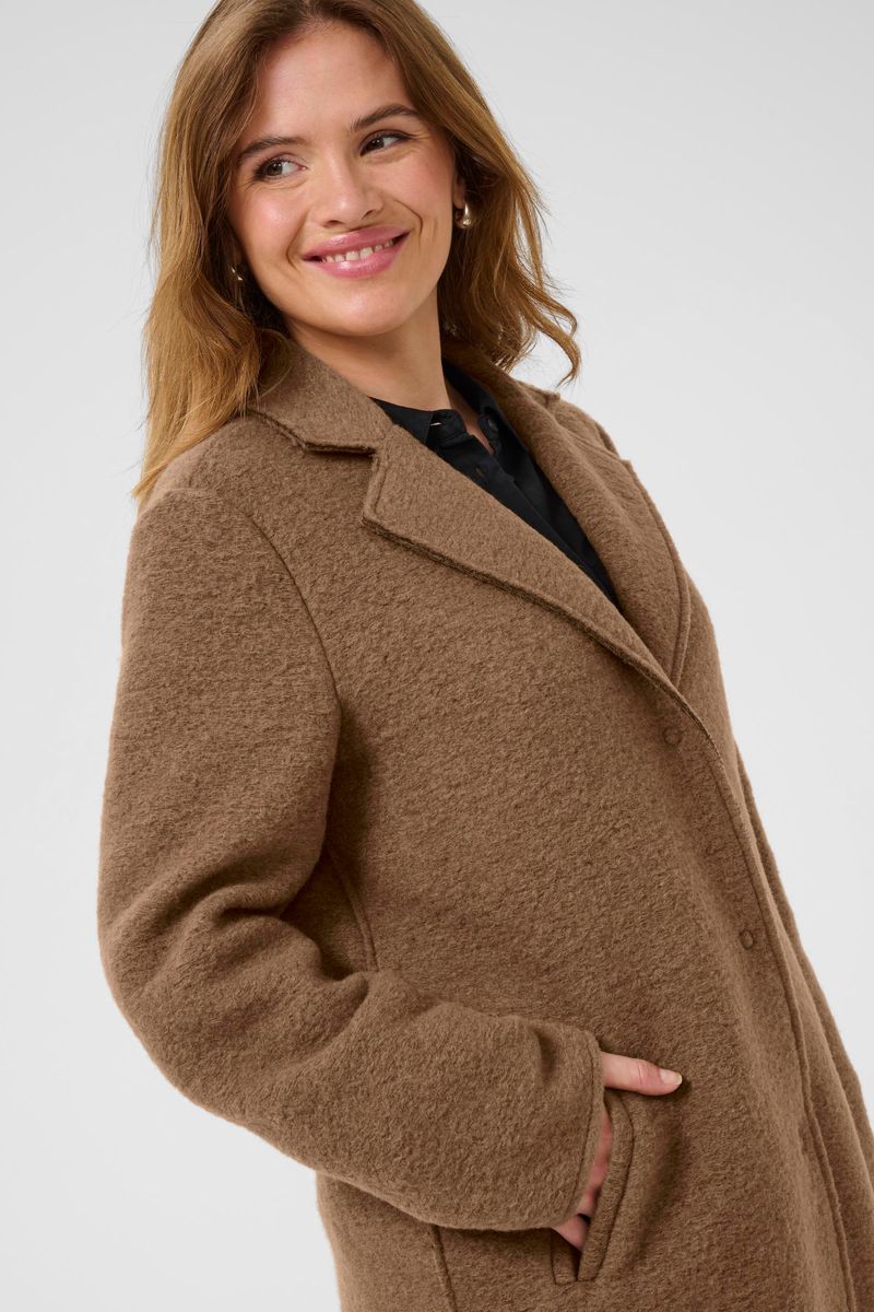 BIRGITH Jakke Toffee