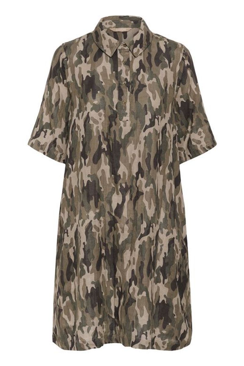 TALA Elina Kort Kjole Camouflage 