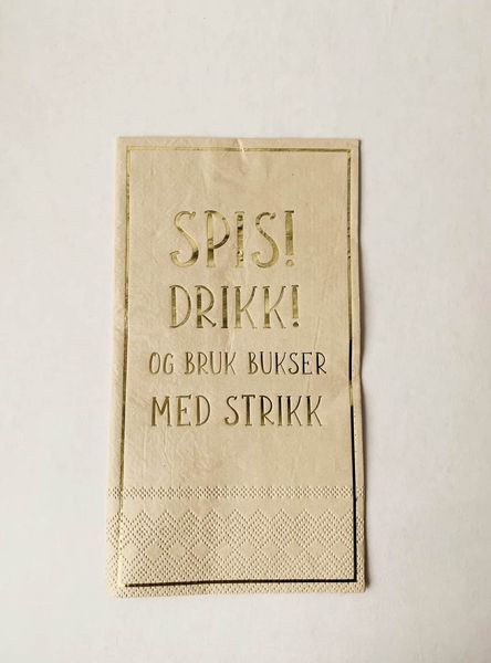 Hovedbilde SERVIETT Spis Drikk & Bruk ...