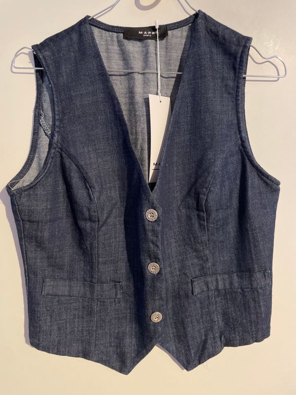 RAW Vest Dark Blue