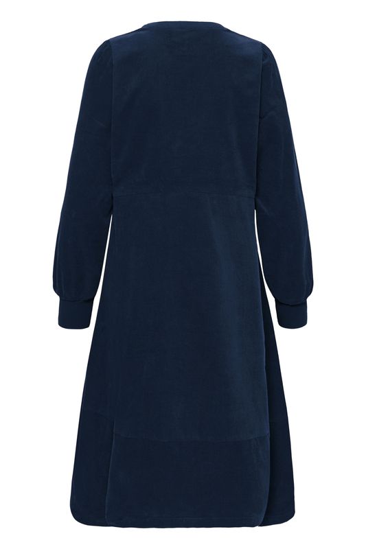 RHAENA Kjole Babycord Navy 