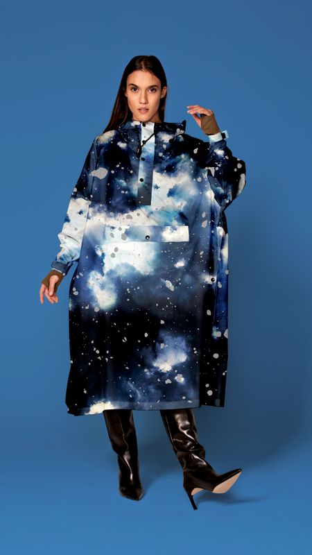 RAINKISS Starry Night Regnponcho