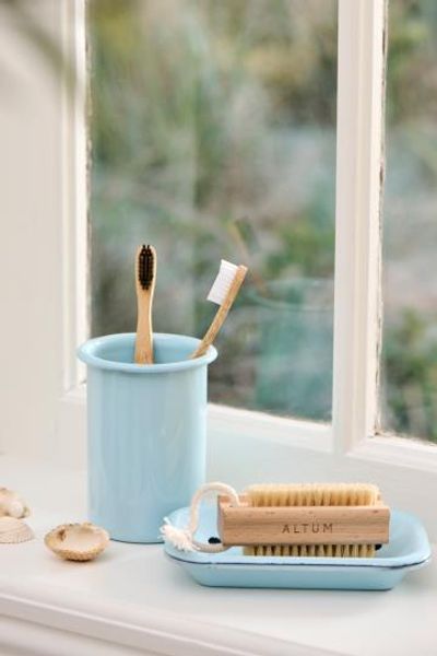 Hovedbilde TANNKRUS Emalje Lys Blå