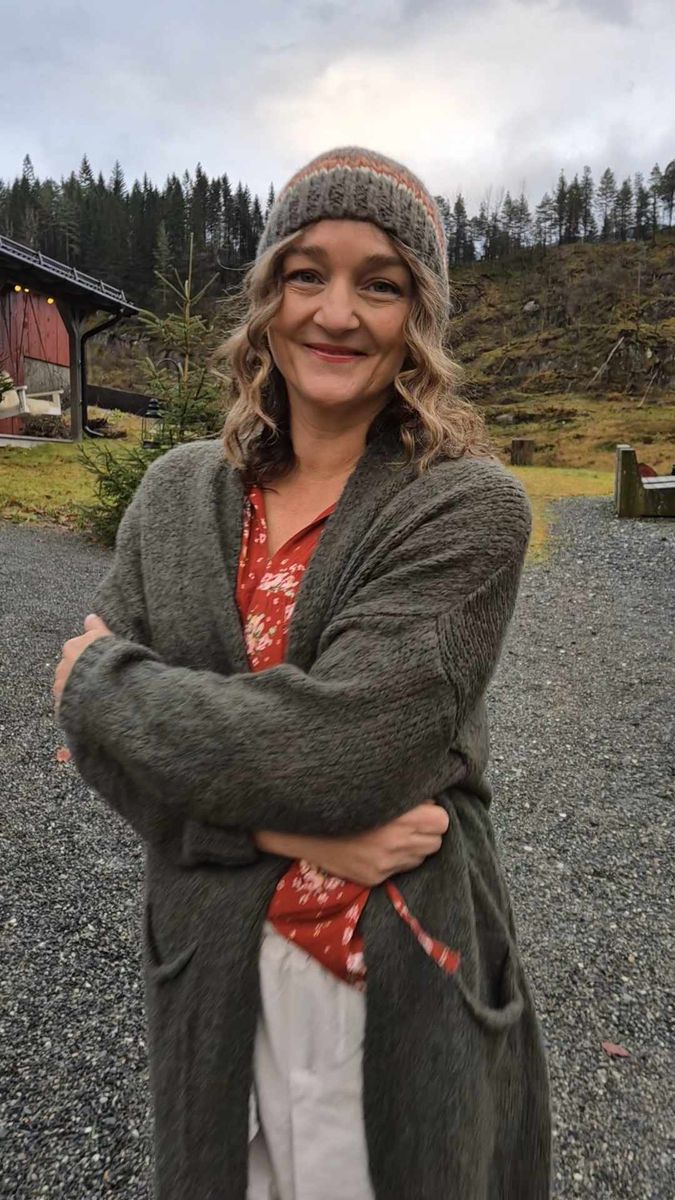SILJE Strikket Jakke Military
