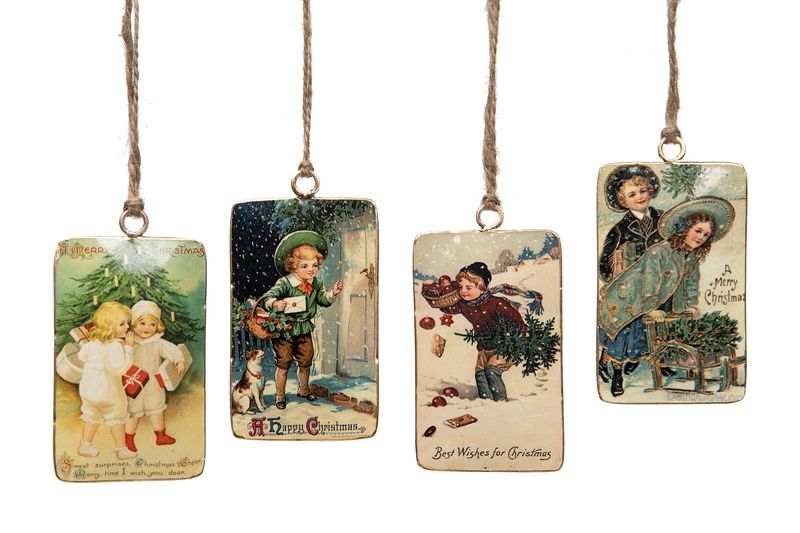 EMALJERT Julepynt Nostalgi Barn 