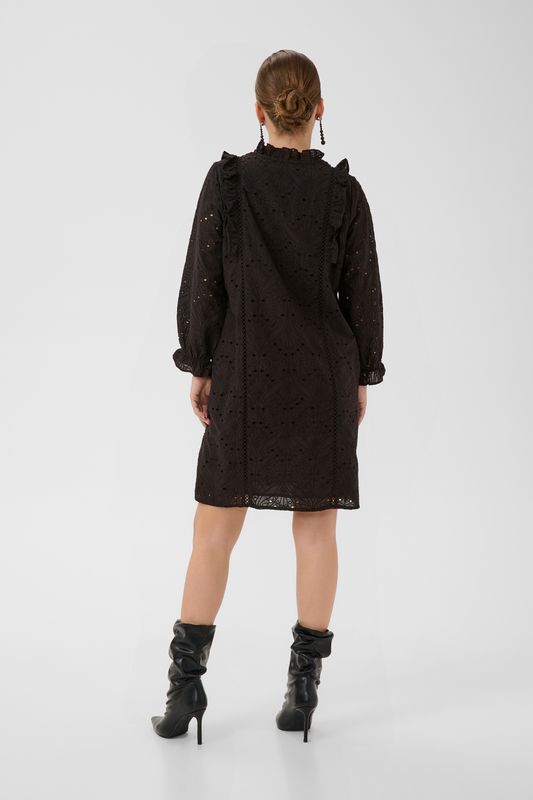 HALLY Kort Kjole Black