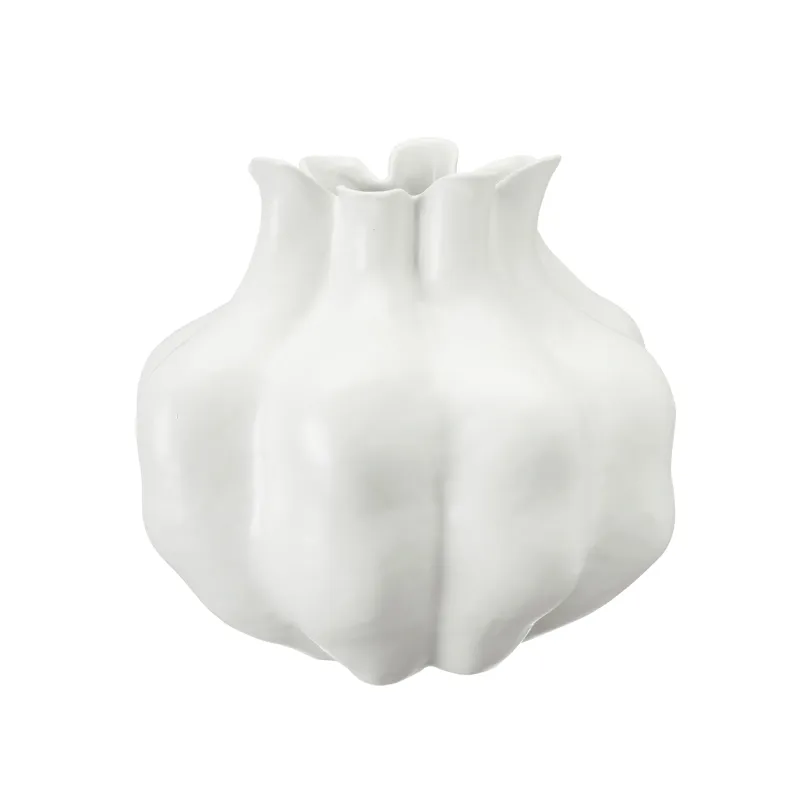 VASE Violet Hvit