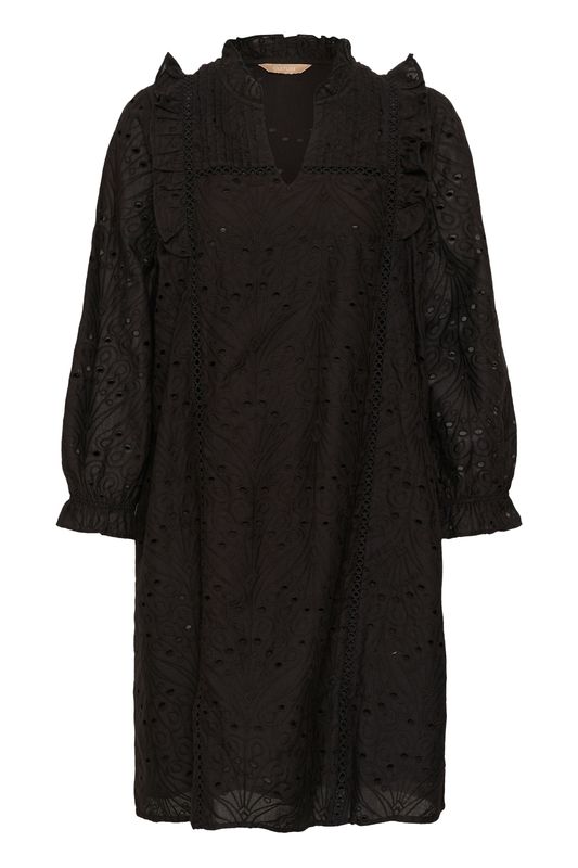 HALLY Kort Kjole Black