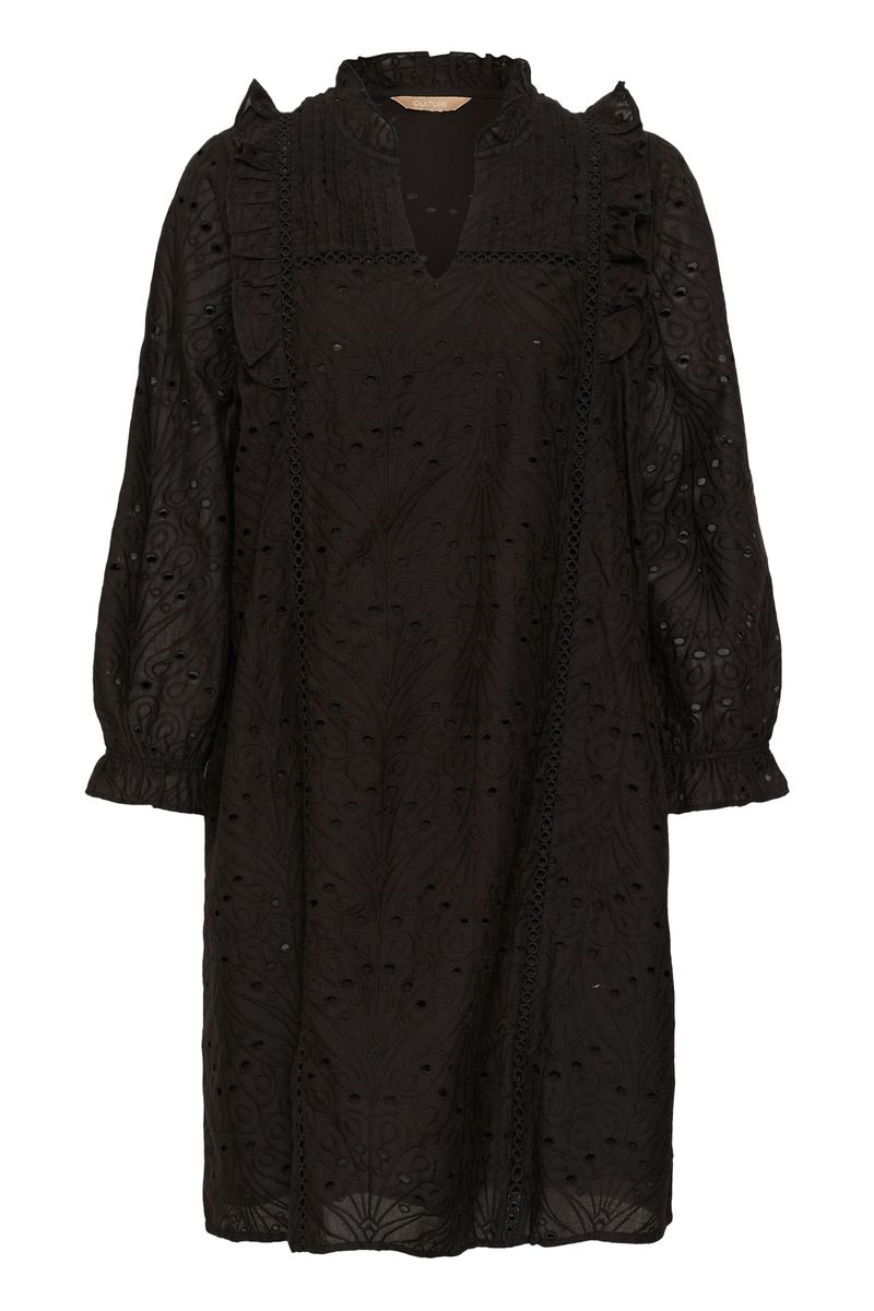 HALLY Kort Kjole Black