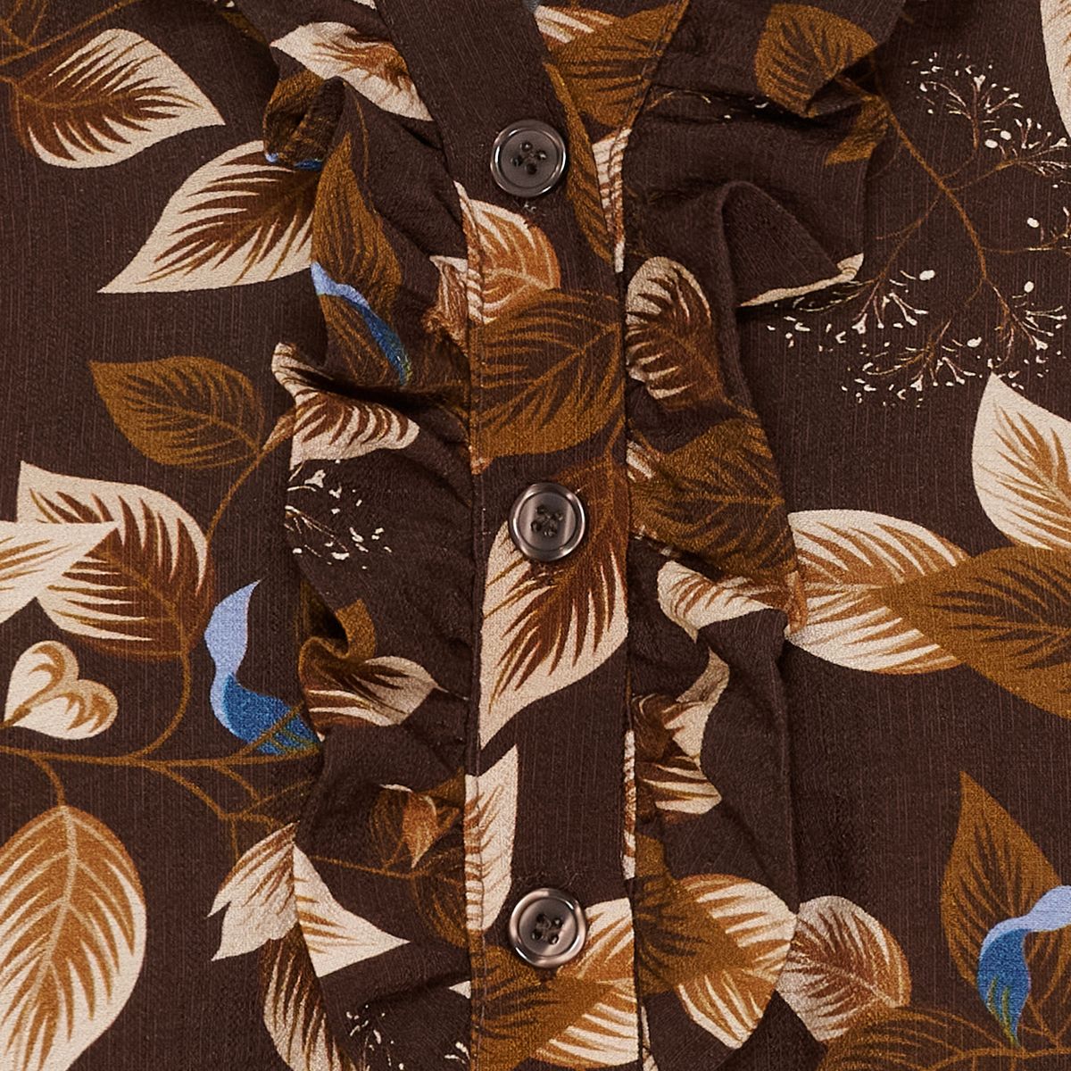 JOCELINE Bluse Marron