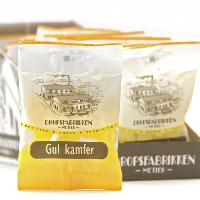 Hovedbilde DROPS Gul Kamfer