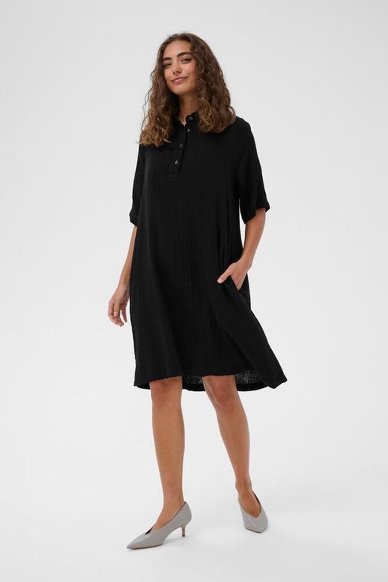 TALA Elina Kort Kjole Black