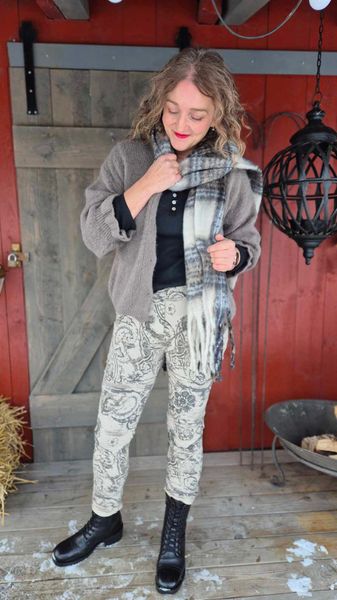 Hovedbilde ANYA Bukse med Mønster