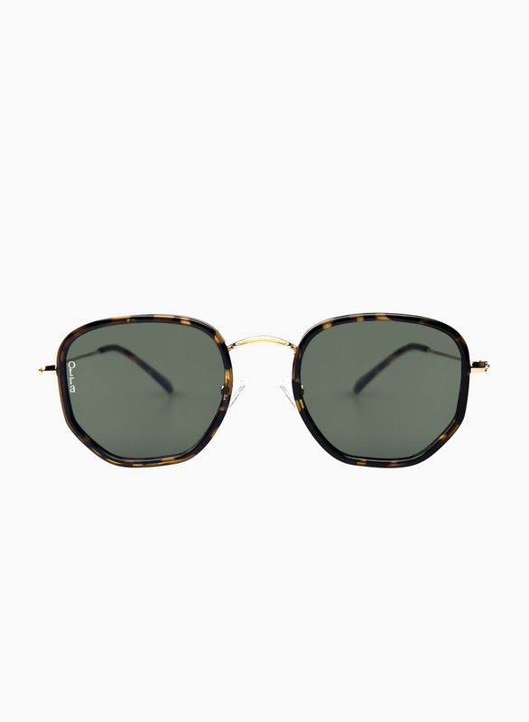 OTRA Solbriller Tate Gld-tort/grn