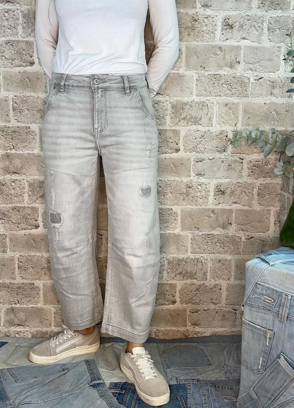 GRAZY Baggy Jeans Grå
