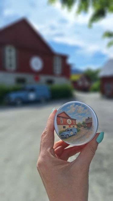 Hovedbilde DROPS Tore ♥ Garden Bringebær 