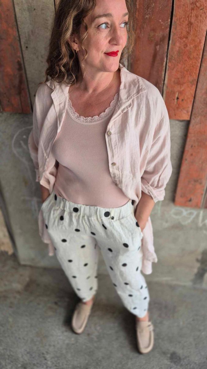 STILLA Linskjorte Rose