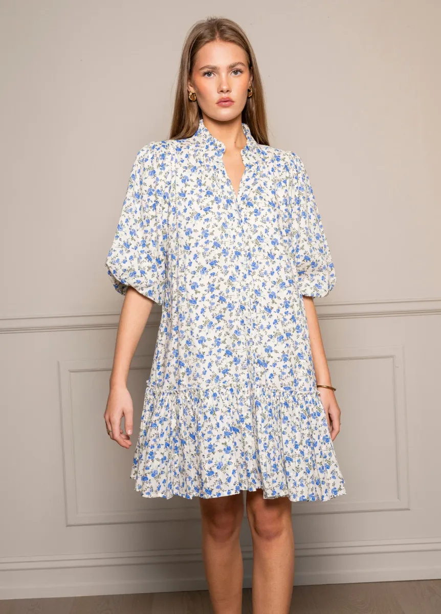 CAMILLE Dress Spring Blue